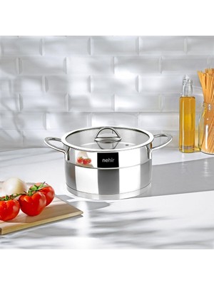 Silver Mat Trend 24 cm Derin Tencere