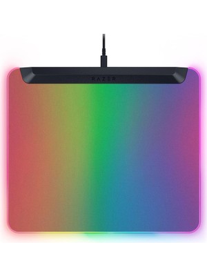 Firefly V2 Pro - Rgb Arkadan Aydınlatmalı Oyun Mouse Matı - Entegre USB Bağlantı Noktası (15 Bölge LED Aydınlatma, Optimum Izleme Için Mikro Kazınmış Dokulu Yüzey) Siyah