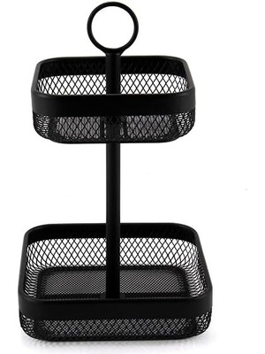 Mcreative Decipula Çift Katlı Meyve Sepeti 21 cm