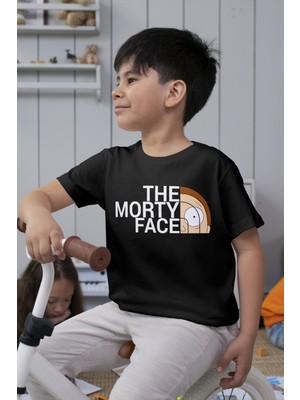 Rick And Morty Tshirt The Morty Face Tişört Anne Baba Çocuk Aile Kombin