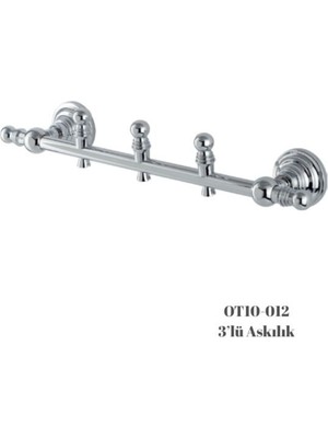 Ottoman 3 Lü Banyo Askılığı