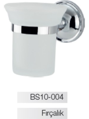 Bella Cam Diş Fırçalık (10 Yıl Paslanmaz Garantili)