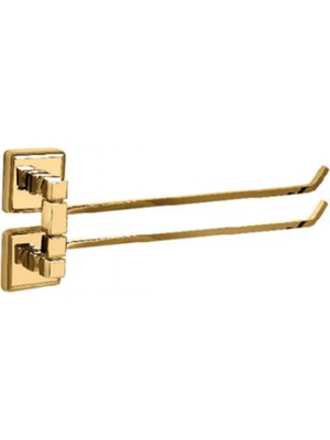 Kumru Ikili Döner Havluluk Gold (10 Yıl Paslanmaz Garantili)