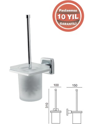 KU10-018 Kumru Montajlı Klozet Fırçası