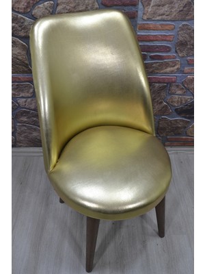 Kılıfteks Retro Sandalye Kılıfı Altın Varak