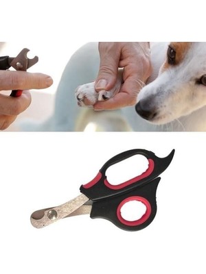 Büyük Irk Köpek Kedi  Uçlu Evcil Hayvan Tırnak Makası Pati Bakım Aleti Ergonomik Kaymaz