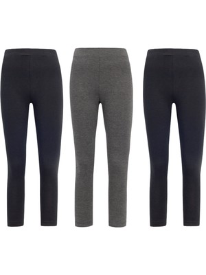 Timi Kids Kız Çocuk 3'lü Normal Bel Süprem TAYT-43102