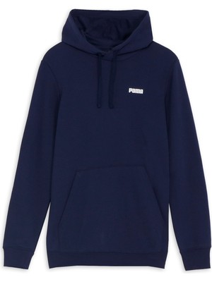 Essentıals Small Logo Erkek Kapüşonlu Sweatshirt