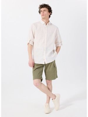 Mustang Haki Erkek Kargo Şort M5SM-SRT1680