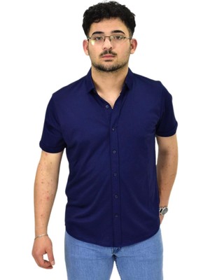 Erkek Gömlek Yaka Düğmeli Merserize Tişört 4410 BGL-ST04530