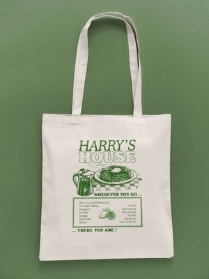Harry's House | Yeşil - Bez Çanta