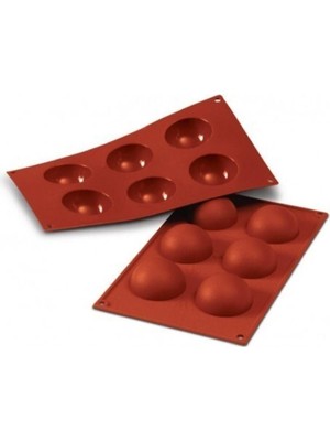 Kek Kalıbı Yarım Küre 6 Lı Standart ECMELNM288