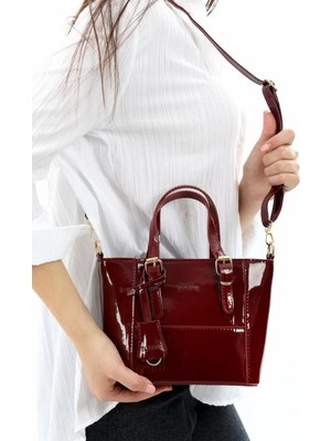 Rugan Orta Boy Kadın Omuz Ve Çapraz Çantası