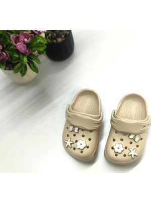 Plaj Havuz Okul Kreş Figür Detaylı Yazlık Kız Bebek Çocuk Terlik