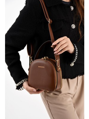 Eliza Oval Formlu Şık Günlük Kadın Omuz Çantası Bp-4855o