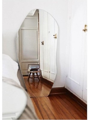 150  cm  Tasarım Duvar Boy Aynası - Konsol Üstü Salon Dekorasyon AYNASI-854