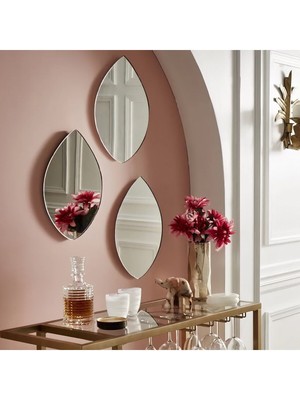 90  cm  Tasarım Duvar Dekorasyon Aynası - Konsol Üstü Salon Dekorasyon Aynası(Tek FIYATIDIR)-939