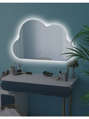 100  cm  Ledli Banyo Aynası-Konsol Makyaj Aynası