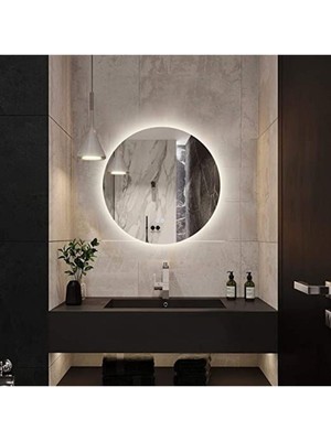60  cm  Ledli Banyo Aynası-Konsol Makyaj Aynası