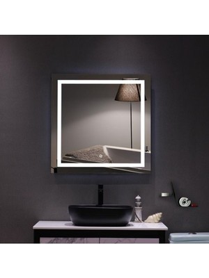 100  cm  Ledli Banyo Aynası-Konsol Makyaj Aynası