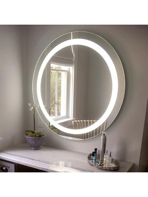 100  cm  Ledli Banyo Aynası-Konsol Makyaj Aynası