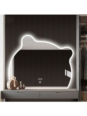 60  cm  Ledli Banyo Aynası-Konsol Makyaj Aynası