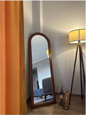 Doğal Masif Ahşap Çerçeveli Boy AYNASI-180 x 60 cm