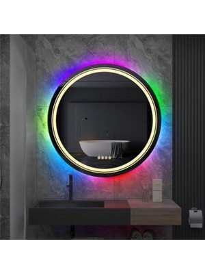 60  cm  Ledli Banyo Aynası-Konsol Makyaj Aynası