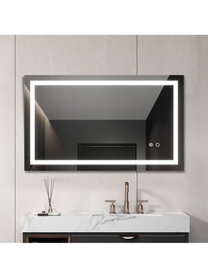60  cm  Ledli Banyo Aynası-Konsol Makyaj Aynası