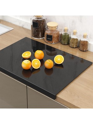 Kesme Tahtası Pleksi 40X30X3CM -Siyah