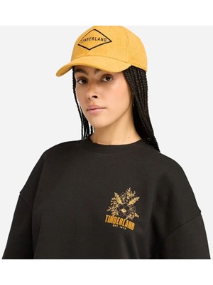 Brushed Chest Graphıc Crew Sweatshırt