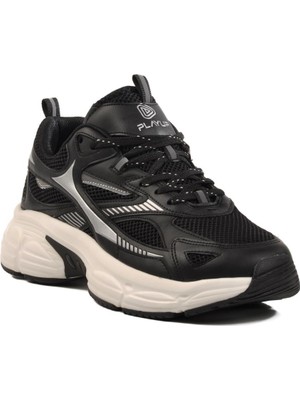 Siyah Fileli Erkek Spor Ayakkabı MS-251-530 M