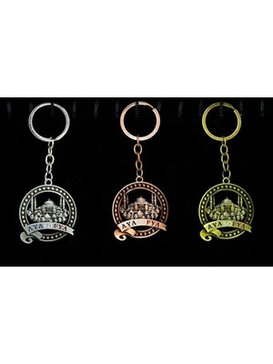 Metal Ayasofya Anahtarlık ALK2205