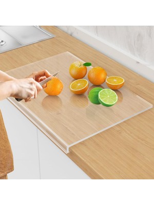 Viyens Kesme Tahtası Pleksi 40X30X3CM - Şeffaf