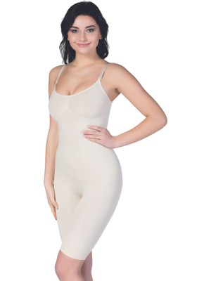 Kadın Beyaz Tam Boy Korse