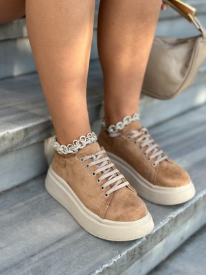 Suli Spor Ayakkabı Kahverengi