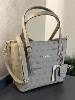 Teknotrust Arm.349.Vz Armine Özel Renk Konbin El Ve Kol Çantası Olarak Tasarlanmış Deri Kol Çantası