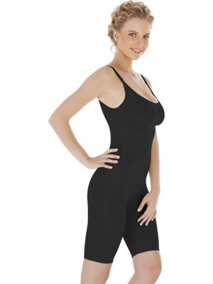 Kadın Siyah Tam Boy Korse