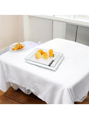 Tuva Reklam Şeffaf Pleksi Kullanışlı Çok Amaçlı Kesme Tahtası