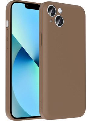 İ She iPhone 14 Kılıf Gizli Kart Bölmeli ve Kamera Korumalı Katro Premium Silikon Kapak