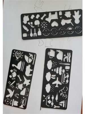 Modelerman Design Çocuklar Için Montessori Şablonu P892737