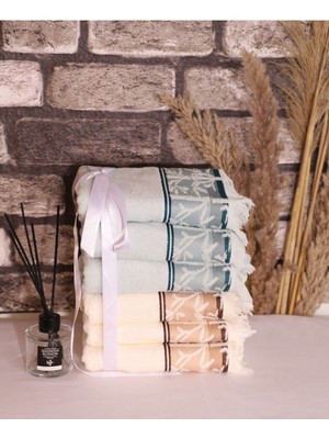 Özdilek Sunset Mint-Krem 50*80 Havlu 6lı