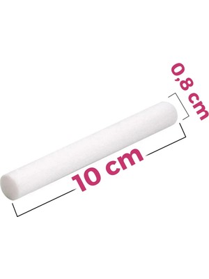 Alfa Gift Hava Nemlendirici Yedek Filtre 10 Adet – Pamuklu Çubuk H2O Humidifier Uyumlu Model Buhar Filtre Süngeri