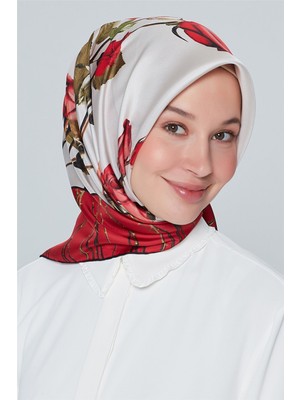 Armine Nostalji Twill İpek Eşarp 18Ya7240 31 32