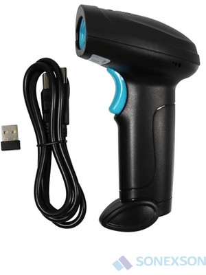 Sonex U12‑W 2D Kablosuz Karekod & Barkod Okuyucu