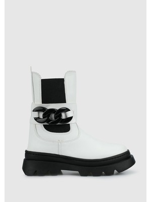 Kiddo Beyaz-Siyah Kız Çocuk Bot