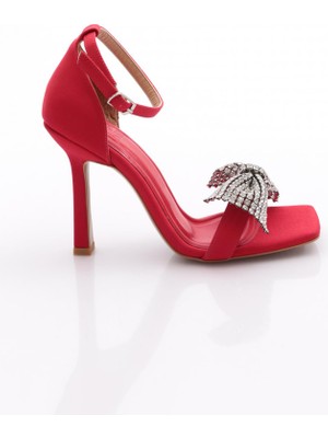 Dgn 2029 Kadin Silver Taş Fiyonklu Sandalet