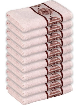 Özdilek Bonsai Havlu 10'lu 50 x 90  cm  Pembe