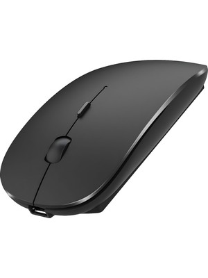 Anaway Shopping Bluetooth Şarjlı 2.4ghz Kablosuz Mouse | Sessiz Tıklama | Ergonomik Tasarım | Telefon,tablet, Pc, Mac, Laptop Uyumlu
