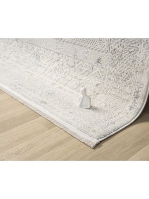 Mariesse Home Artes Serisi Bambu Dokulu Modern Sık Dokuma Koridor Kesme Yolluk Dokuma Makine Halısı